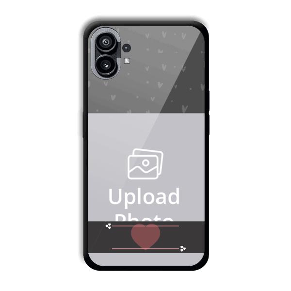 Dark Grey Customized Printed Back Cover for Nothing Phone (1)