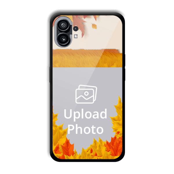 Maple Leaves Customized Printed Back Cover for Nothing Phone (1)