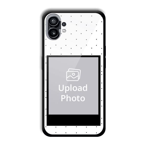 White Background Customized Printed Back Cover for Nothing Phone (1)
