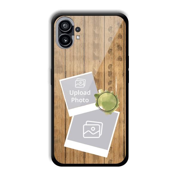 Wooden Photo Collage Customized Printed Back Cover for Nothing Phone (1)
