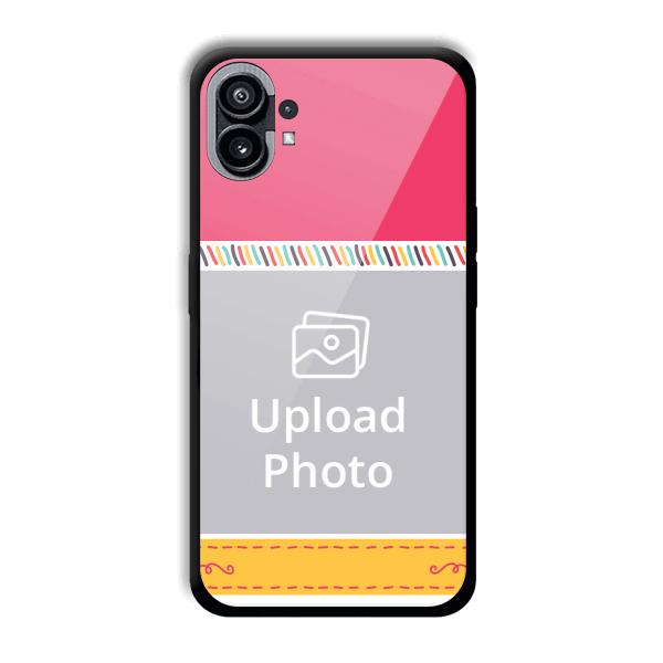 Pink Yellow Customized Printed Back Cover for Nothing Phone (1)