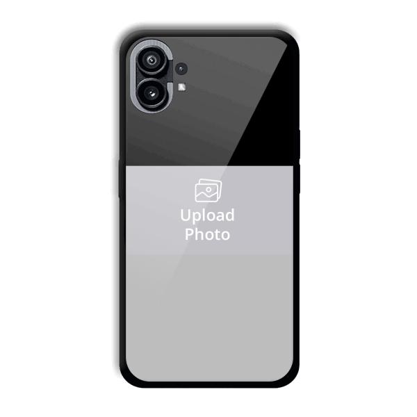 Black & Grey Customized Printed Back Cover for Nothing Phone (1)