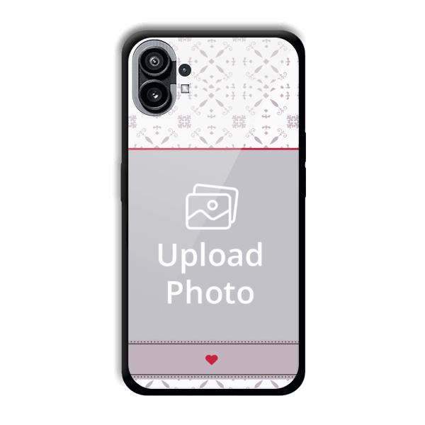 Fabric Print Customized Printed Back Cover for Nothing Phone (1)