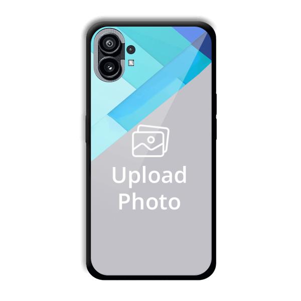 Bluish Patterns Customized Printed Back Cover for Nothing Phone (1)