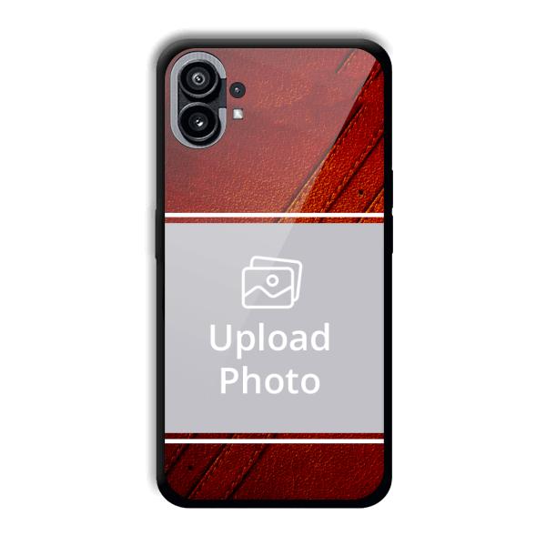 Solid Red Customized Printed Back Cover for Nothing Phone (1)