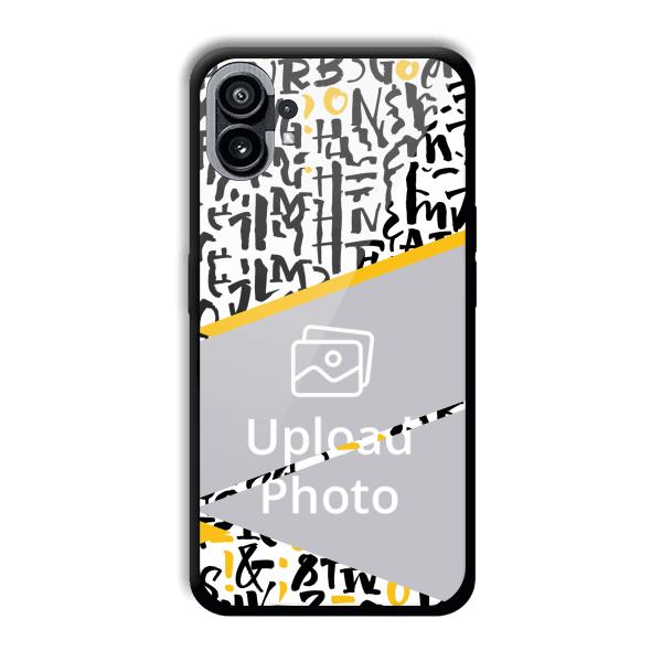 Letters Customized Printed Back Cover for Nothing Phone (1)