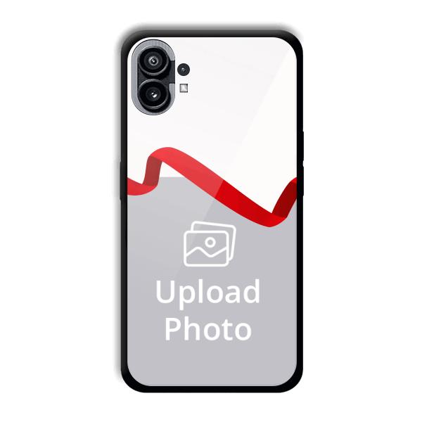 Red Ribbon Customized Printed Back Cover for Nothing Phone (1)
