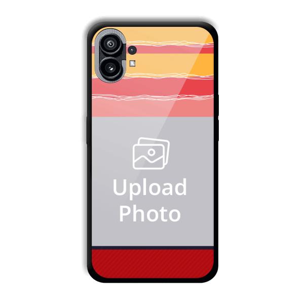 Yellow Pink Customized Printed Back Cover for Nothing Phone (1)