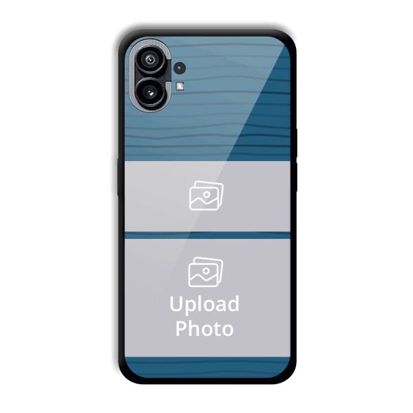Dark Blue Customized Printed Back Cover for Nothing Phone (1)