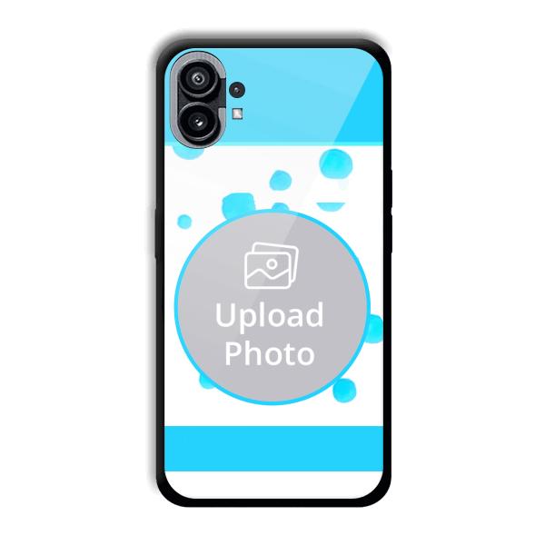 Bluish Customized Printed Back Cover for Nothing Phone (1)