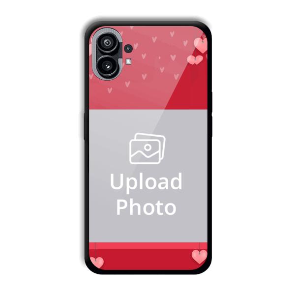 Red Pink Customized Printed Back Cover for Nothing Phone (1)
