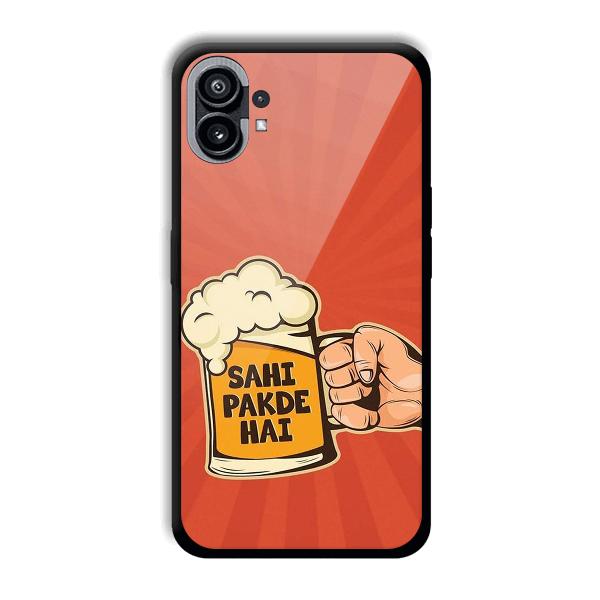 Sahi Pakde Hai Phone Customized Printed Back Cover for Nothing Phone (1)
