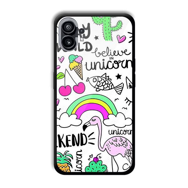 Stay Wild Phone Customized Printed Back Cover for Nothing Phone (1)