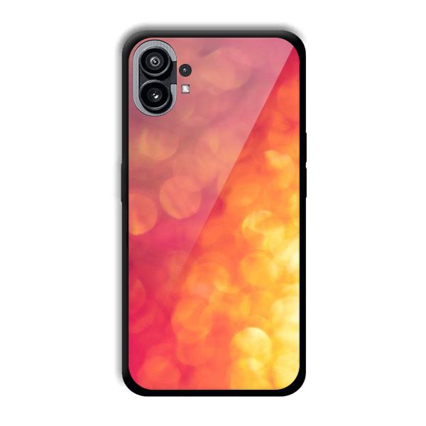 Red Orange Phone Customized Printed Back Cover for Nothing Phone (1)