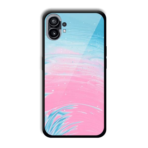 Pink Water Phone Customized Printed Back Cover for Nothing Phone (1)