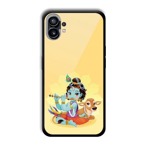 Baby Krishna Phone Customized Printed Back Cover for Nothing Phone (1)