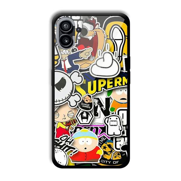 Cartoons Phone Customized Printed Back Cover for Nothing Phone (1)