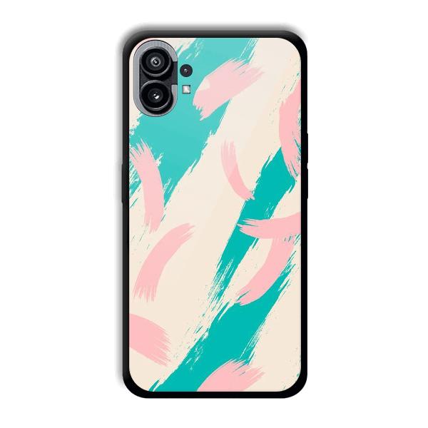 Pinkish Blue Phone Customized Printed Back Cover for Nothing Phone (1)
