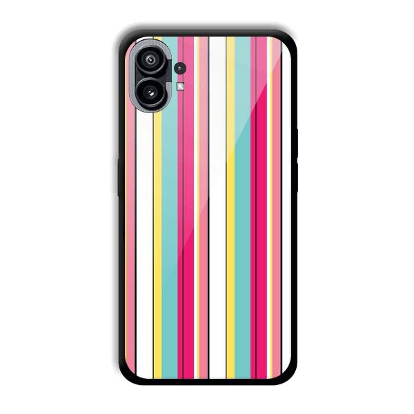 Lines Pattern Phone Customized Printed Back Cover for Nothing Phone (1)