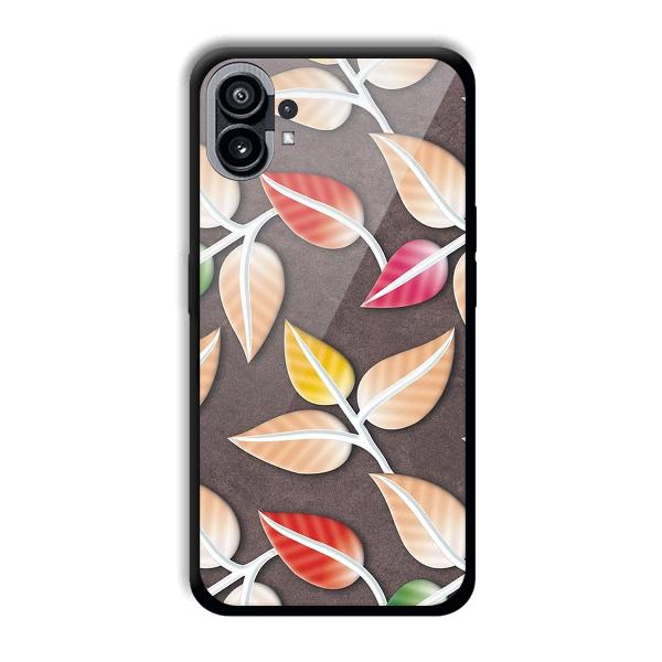 Leaves Phone Customized Printed Back Cover for Nothing Phone (1)