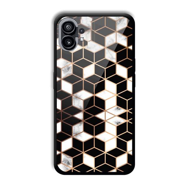 Black Cubes Phone Customized Printed Back Cover for Nothing Phone (1)
