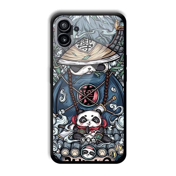 Panda Q Phone Customized Printed Back Cover for Nothing Phone (1)