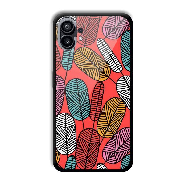 Lines and Leaves Phone Customized Printed Back Cover for Nothing Phone (1)