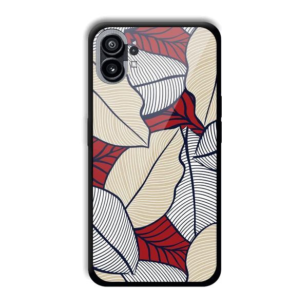 Leafy Pattern Phone Customized Printed Back Cover for Nothing Phone (1)