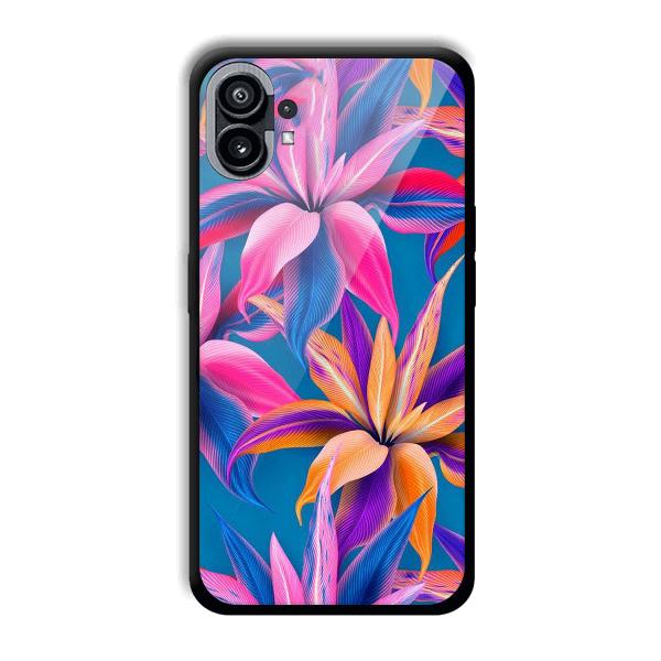 Aqautic Flowers Phone Customized Printed Back Cover for Nothing Phone (1)