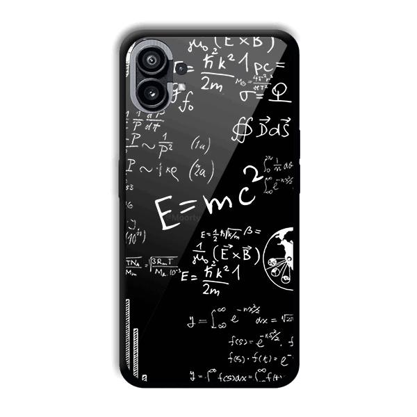E is Equal To MC2 Phone Customized Printed Back Cover for Nothing Phone (1)
