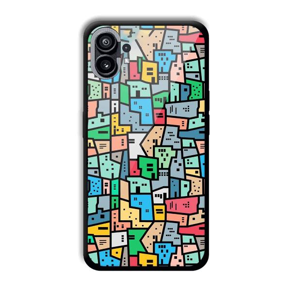 Small Homes Phone Customized Printed Back Cover for Nothing Phone (1)