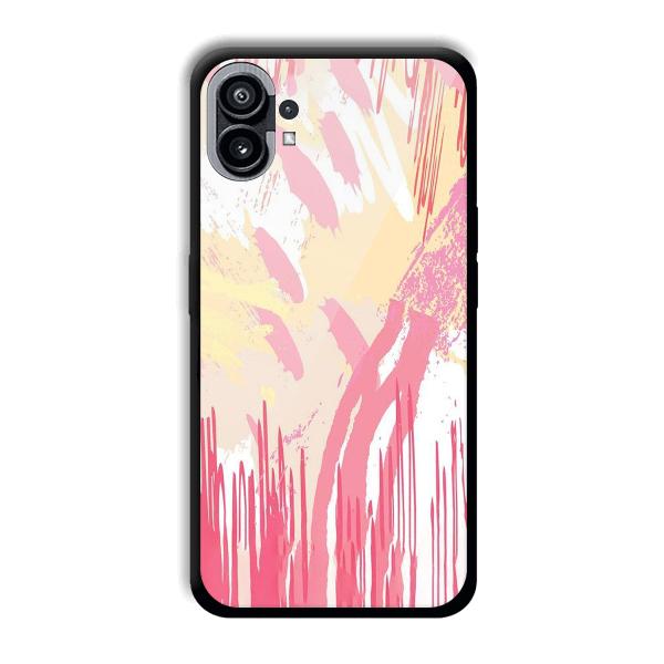 Pink Pattern Designs Phone Customized Printed Back Cover for Nothing Phone (1)