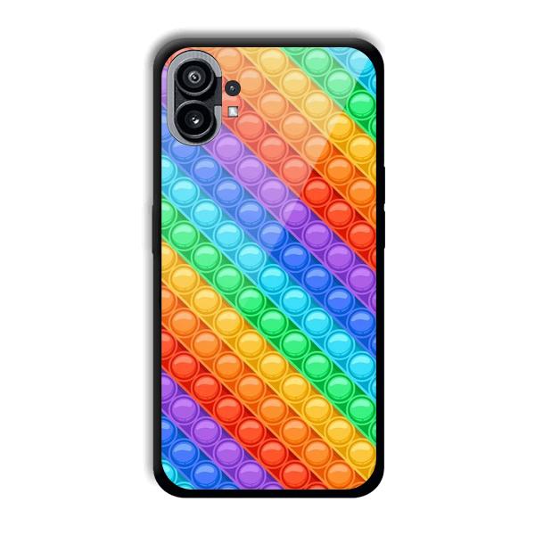 Colorful Circles Phone Customized Printed Back Cover for Nothing Phone (1)