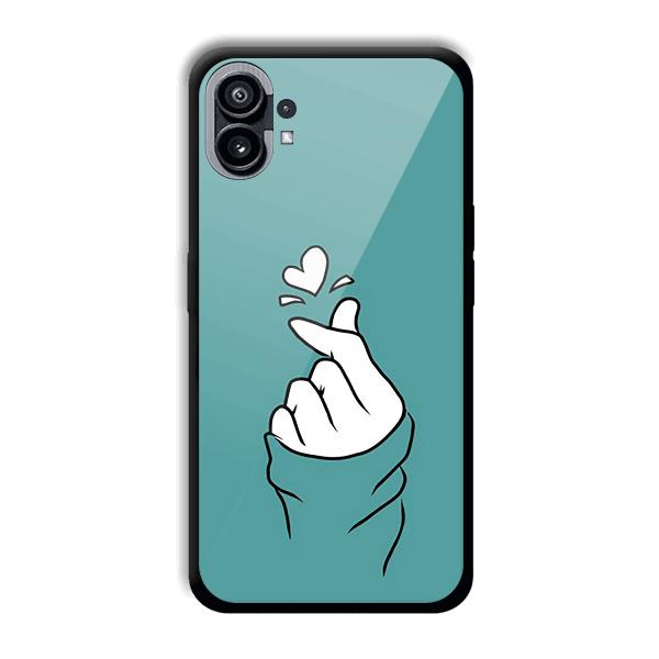Korean Love Design Phone Customized Printed Back Cover for Nothing Phone (1)