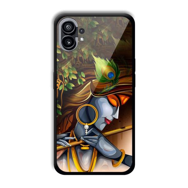 Krishna & Flute Phone Customized Printed Back Cover for Nothing Phone (1)