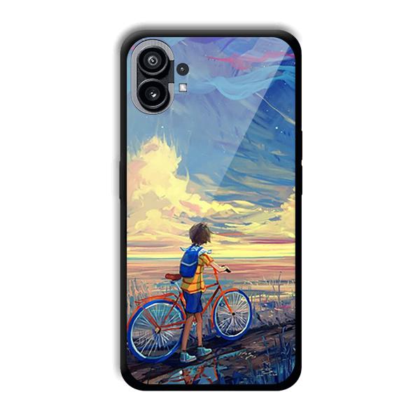 Boy & Sunset Phone Customized Printed Back Cover for Nothing Phone (1)