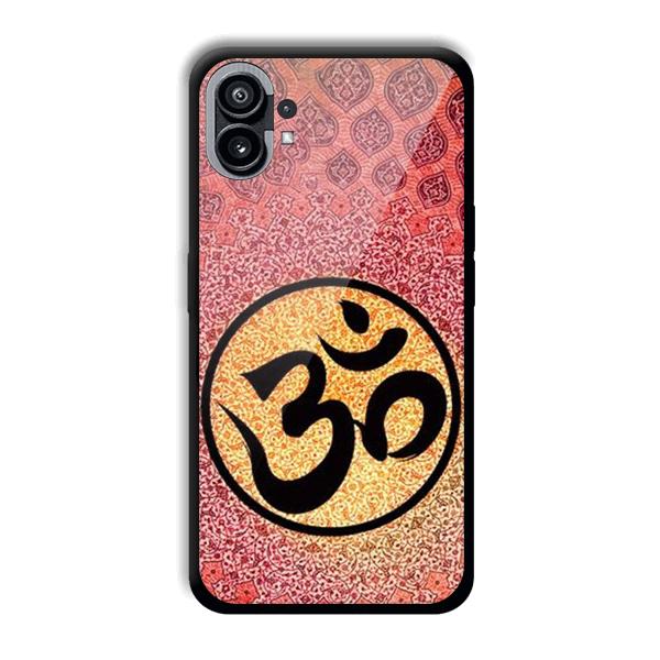 Om Design Phone Customized Printed Back Cover for Nothing Phone (1)