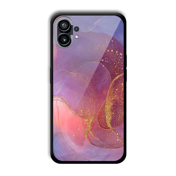Sparkling Marble Phone Customized Printed Back Cover for Nothing Phone (1)