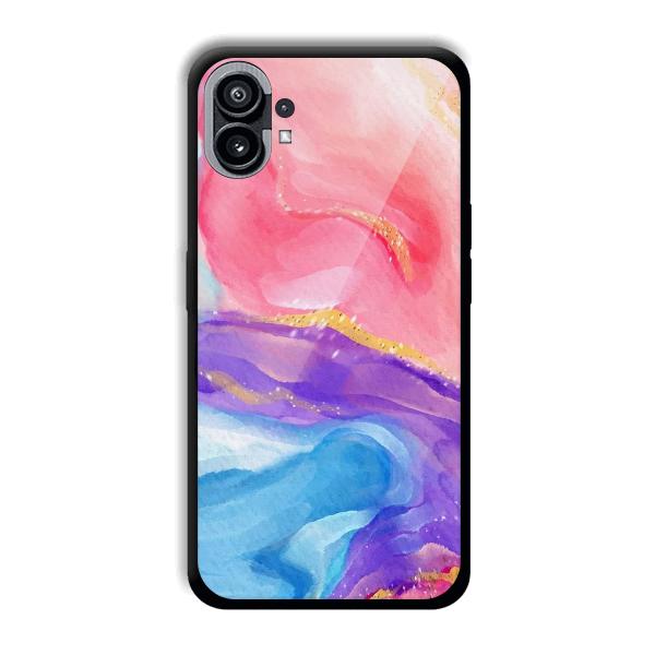Water Colors Phone Customized Printed Back Cover for Nothing Phone (1)