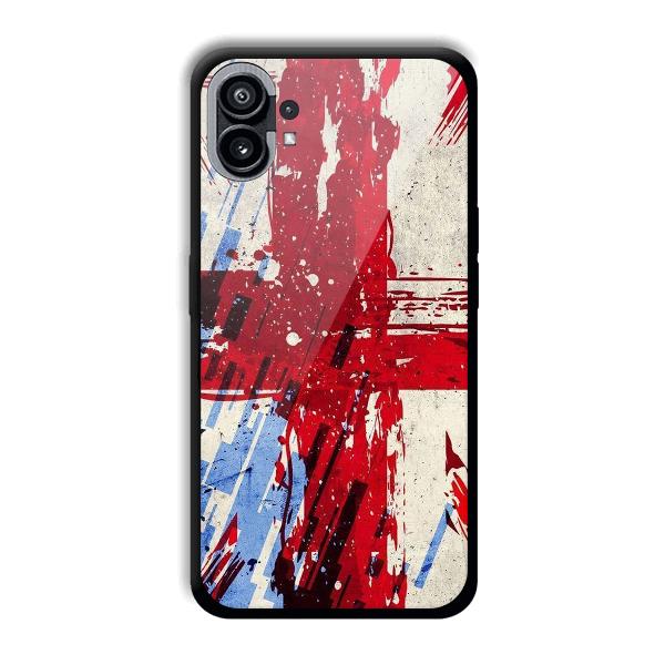 Red Cross Design Phone Customized Printed Back Cover for Nothing Phone (1)