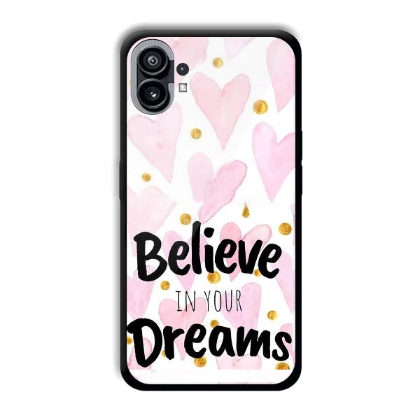 Believe Phone Customized Printed Back Cover for Nothing Phone (1)