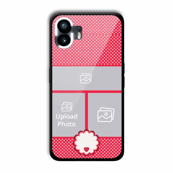 Little Hearts Customized Printed Back Cover for Nothing Phone (2)