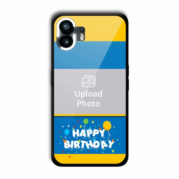 Happy Birthday Customized Printed Back Cover for Nothing Phone (2)
