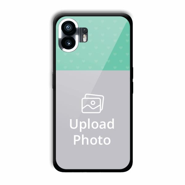 Green Hearts Customized Printed Back Cover for Nothing Phone (2)