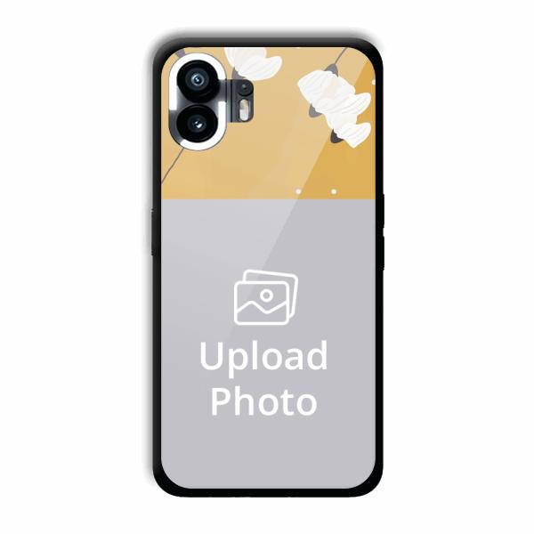 Flowers Background Customized Printed Back Cover for Nothing Phone (2)
