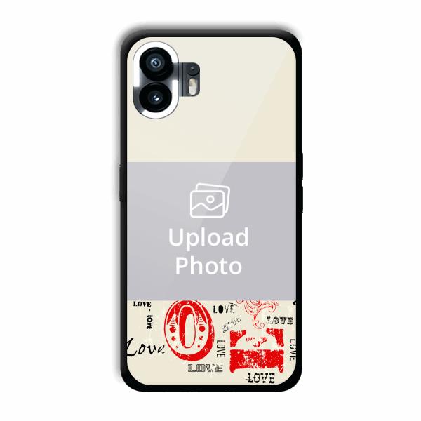 LOVE Customized Printed Back Cover for Nothing Phone (2)