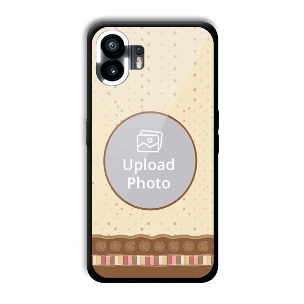 Brown Design Customized Printed Back Cover for Nothing Phone (2)