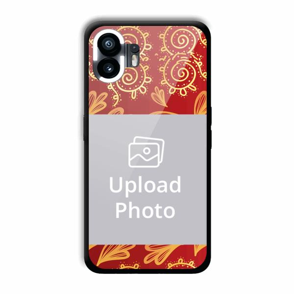 Red Design Customized Printed Back Cover for Nothing Phone (2)