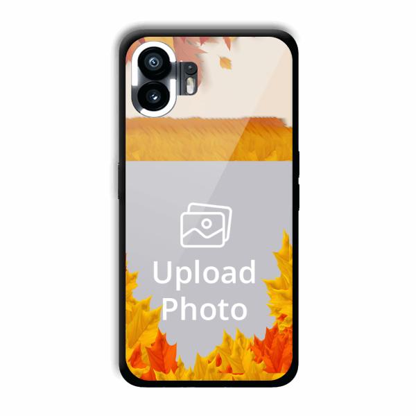 Maple Leaves Customized Printed Back Cover for Nothing Phone (2)