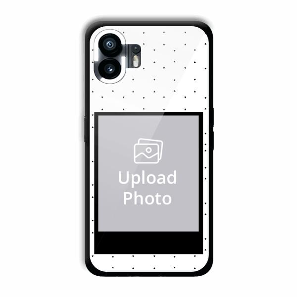 White Background Customized Printed Back Cover for Nothing Phone (2)